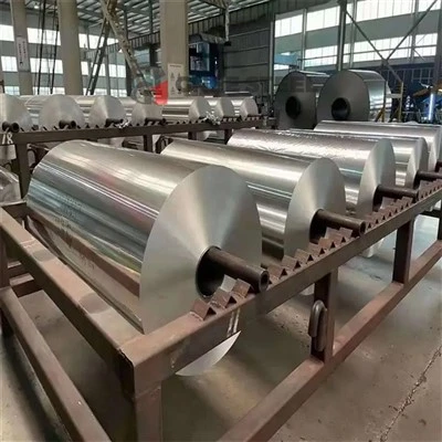 Απλό Αλουμινόχαρτο Ρολό Jumbo 9 Micron